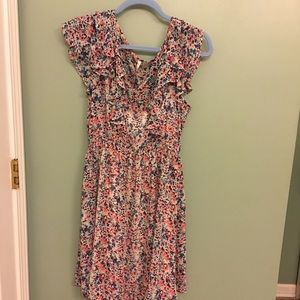 Lauren Conrad LC Pink Floral Dress 16